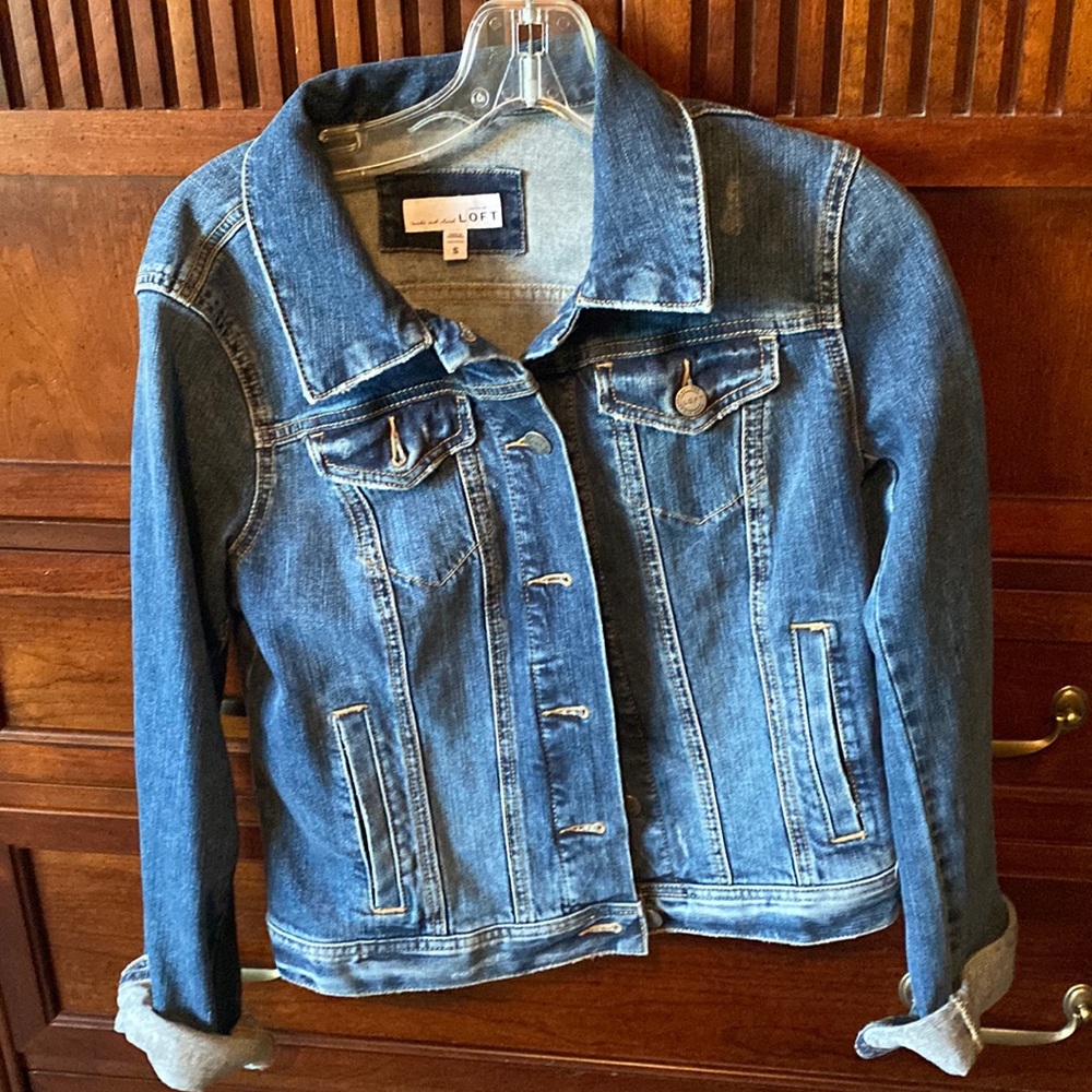 NEW Loft Jean Jacket size S